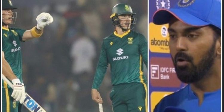 বিশাল রান করেও দক্ষিণ আফ্রিকার বিপক্ষে লজ্জাজনক পরাজয় ; ‘টস, শিশির, ২০ রানের ঘাটতি’ : পরাজয়ের কারণ ব্যাখ্যা করলেন অধিনায়ক কেএল রাহুল