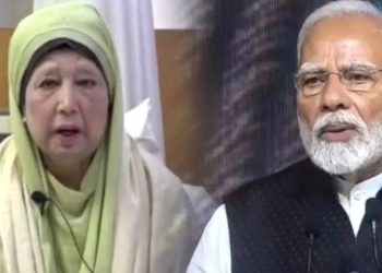 মৃত্যু সজ্জায় থাকা খালেদা জিয়ার দ্রুত আরোগ্য কামনা করলেন নরেন্দ্র মোদী 