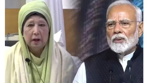 মৃত্যু সজ্জায় থাকা খালেদা জিয়ার দ্রুত আরোগ্য কামনা করলেন নরেন্দ্র মোদী 