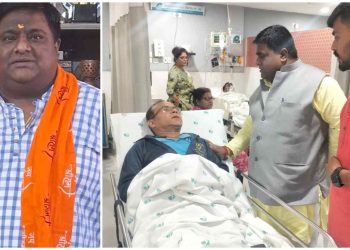 “এই চটিচাটা পুলিশ…চুপ্” : আঙুল উঁচিয় পুলিশকে ধমক দিলেন বিজেপি নেতা দেবদত্ত মাঝি 