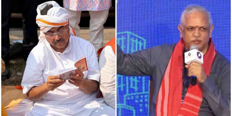 “ভারতকে বাঁচাতে হলে সর্বাগ্রে বাংলাকে বাঁচাতে হবে, এজন্য বাংলায় বিজেপির ক্ষমতায় আসা খুব জরুরি” : বিজেপির কেন্দ্রীয় সাধারণ সম্পাদক বিএল সন্তোষের মন্তব্যকে সমর্থন করলেন শুভেন্দু অধিকারী 