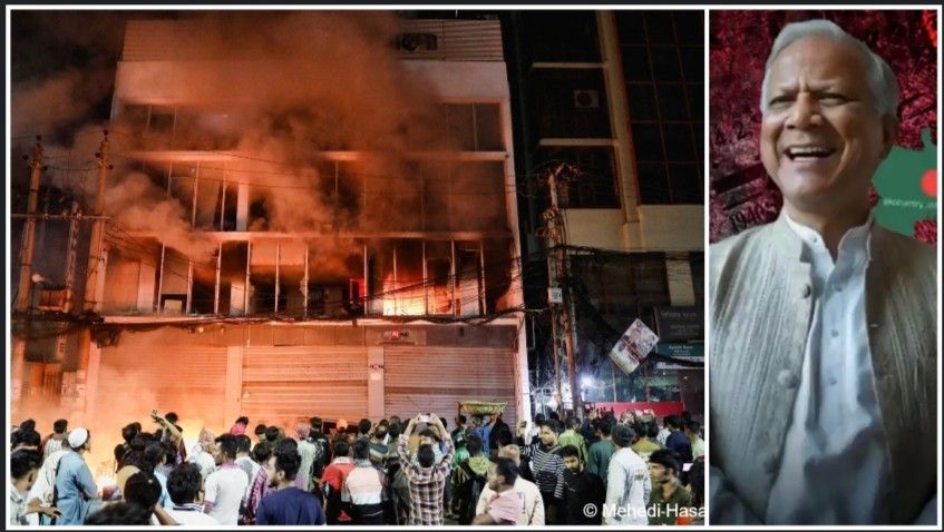 ভারত বিরোধী প্রচারণার আড়ালে বাংলাদেশ একটি বড় খেলা খেলছে জামাত ইসলামি ও মহম্মদ  ইউনূস , গণতন্ত্রের অবসান ঘটিয়ে ইসলামী শাসন প্রতিষ্ঠার লক্ষ্যে  মৌলবাদীরা হিন্দুদের নির্মূল করতে চাইছে  