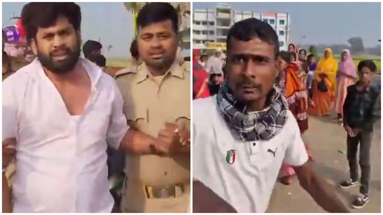 হুমায়ূন কবিরের সমর্থকদের হাতে আক্রান্ত সাংবাদিক অভিষেক শান্ডিল্য এবং তার ক্যামেরাম্যান, মাইক্রোফোন এবং ক্যামেরা সহ ৪ লক্ষ টাকার সরঞ্জাম লুটের অভিযোগ 