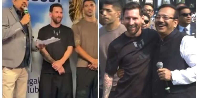 নেতামন্ত্রীরা ঘেরাটোপে মেসিকে দেখতে না পেয়ে যুবভারতী স্টেডিয়ামে ভাঙচুর, হাজার হাজার টাকার টিকিট কেটে পুলিশের লাঠি খেতে হল দর্শকদের, অরূপ বিশ্বাস ও সুজিত বসুর গ্রেপ্তার ও মমতা ব্যানার্জির পদত্যাগের দাবি জানালেন শুভেন্দু অধিকারী