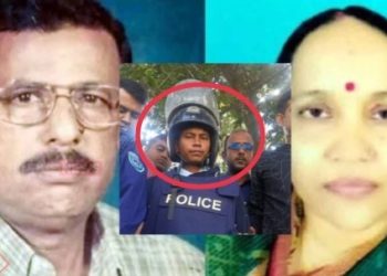 বাংলাদেশের রংপুরে মুক্তিযোদ্ধা হিন্দু দম্পতিকে জবাই করে হত্যাকারী টাইলস মিস্ত্রি মোরছালিন গ্রেপ্তার  