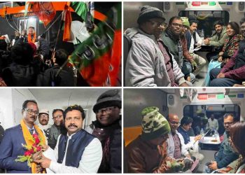 কাটোয়ায় “বন্দে ভারত” ট্রেনের স্টপেজ দেওয়ায় উচ্ছ্বাসে মাতলো বিজেপি  