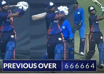 বিজয় হাজারে ট্রফি : ৯টি ছক্কা, ২টি বাউন্ডারি: চণ্ডীগড়ের বিপক্ষে হার্দিক পান্ডিয়ার বিস্ফোরক ব্যাটিং