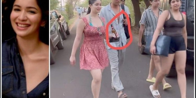 বিয়ারের বোতল হাতে গোয়ার সমুদ্র সৈকতের রাস্তায় বয়ফ্রেন্ডের সঙ্গে শচীন টেন্ডুলকার সারা ; ভিডিও ভাইরাল হতেই নিন্দার ঝড়