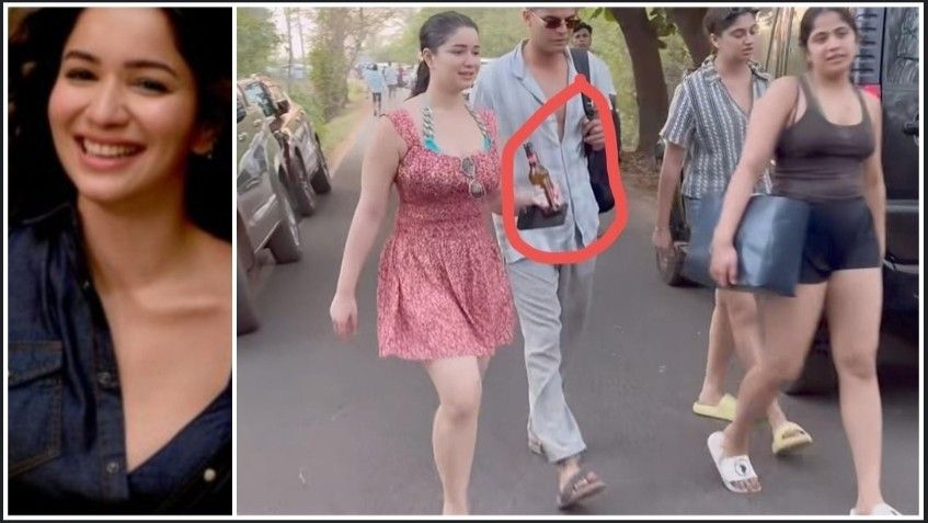 বিয়ারের বোতল হাতে গোয়ার সমুদ্র সৈকতের রাস্তায় বয়ফ্রেন্ডের সঙ্গে শচীন টেন্ডুলকার সারা ; ভিডিও ভাইরাল হতেই নিন্দার ঝড় 