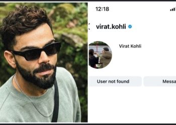 ২৭৪ মিলিয়ন ফলোয়ার সহ বিরাট কোহলির ইনস্টাগ্রাম অ্যাকাউন্ট হঠাৎ উধাও, আলোড়ন তৈরি