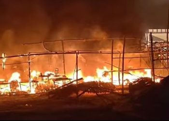 “গঙ্গাসাগরে পুলিশ কন্ট্রোল রুম  আগুনে ভষ্মীভূত হয়ে গেলো, লক্ষণ কিন্তু ভালো নয়” : শুভেন্দু অধিকারী 