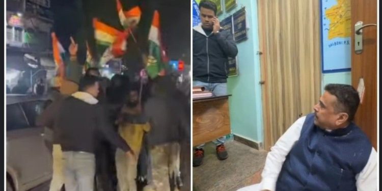 চন্দ্রকোণায় শুভেন্দু অধিকারী উপর “প্রাণঘাতী হামলার” অভিযোগ তৃণমূলের বিরুদ্ধে, গ্রেপ্তারের দাবিতে প্রায় রাতভর ধর্ণায় বিরোধী দলনেতা