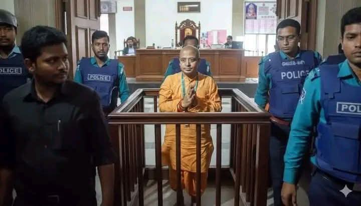 আইনজীবী আলিফ হত্যার মিথ্যা মামলায় চিন্ময় কৃষ্ণ দাস সহ ৩৯ জন অভিযুক্তের বিচার শুরু