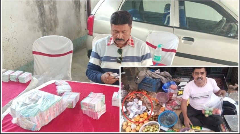 ফলের সাথে জাল লটারির টিকিট বিক্রি, এনফোর্সমেন্ট ব্রাঞ্চের অভিযানে প্রচুর জাল লটারির টিকিট সহ পাকড়াও বিক্রেতা 