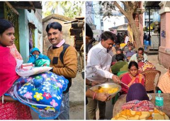 সদ্যজাত শিশুকন্যা ও তাঁদের মায়েদের শীতবস্ত্রসহ নানা উপহার দিয়ে দলনেত্রী মমতা ব্যানার্জির জন্মদিন উদযাপন করলেন তৃণমূল নেতা 