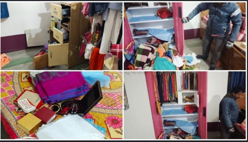 ফাঁকা বাড়িতে লুটপাট চালিয়ে ফ্রিজে রাখা সব খাবার খেয়ে ঘরের মধ্যেই মলত্যাগ করে পালালো চোরেরা