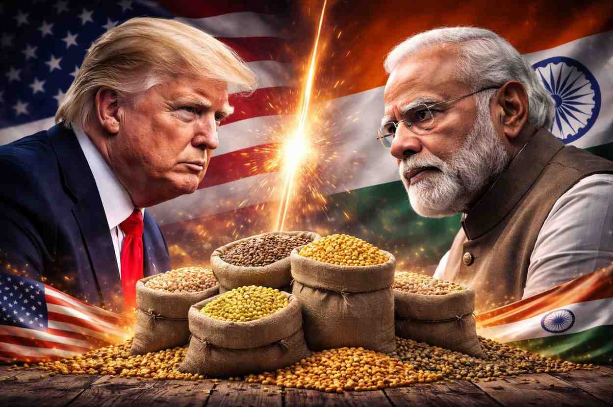 আমেরিকার ডালের উপর ৩০% শুল্ক আরোপ করেছে ভারত ; মার্কিন সিনেটররা ট্রাম্পকে চিঠি লিখে বলেছেন, “মোদী সরকারের সাথে কথা বলুন, আমরা ক্ষতির সম্মুখীন হচ্ছি”