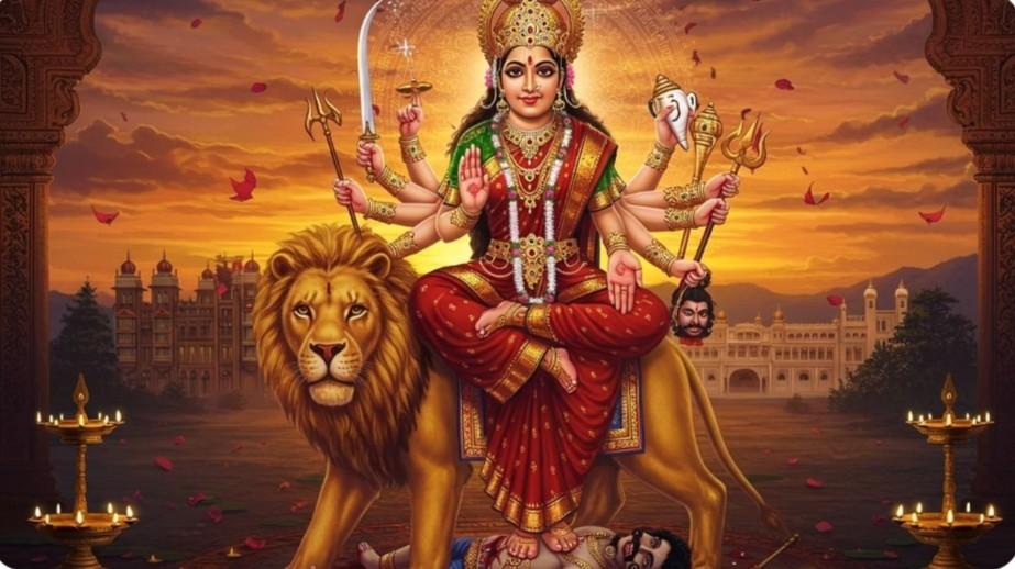 দেবী মাহাত্ম্যং চামুণ্ডেশ্বরী মঙ্গলম্ : মার্কণ্ডেয় পুরাণের এই স্তোত্র পাঠে দেবী ভক্তদের বিপদ থেকে রক্ষা করেন