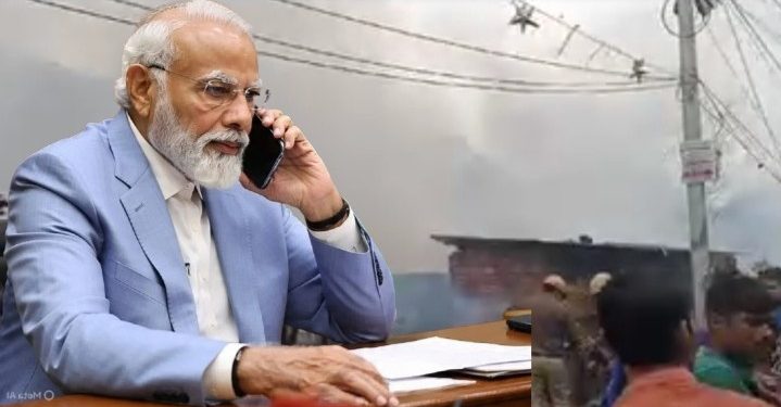 আনন্দপুরে অগ্নিকান্ডে মৃতদের পরিবারকে ২ লক্ষ টাকা এবং অগ্নিদগ্ধদের ৫০ হাজার টাকা করে ক্ষতিপূরণ দেওয়ার কথা ঘোষণা করলেন প্রধানমন্ত্রী 