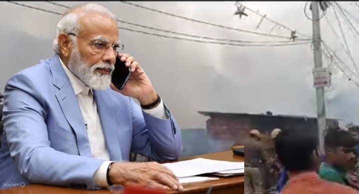 আনন্দপুরে অগ্নিকান্ডে মৃতদের পরিবারকে ২ লক্ষ টাকা এবং অগ্নিদগ্ধদের ৫০ হাজার টাকা করে ক্ষতিপূরণ দেওয়ার কথা ঘোষণা করলেন প্রধানমন্ত্রী 