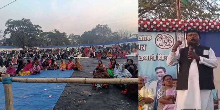 এসআইআর বিরোধী সভায় ফাঁকা মাঠের ভিডিও করায় তৃণমূলের হেনস্থার শিকার সাংবাদিকরা ; মারমুখি তৃণমূলের ক্যাডাররা  সাংবাদিকদের স্মার্টফোন ছিনিয়ে মুছে দিল ভিডিও ও ছবি ! 