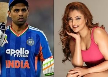 সূর্যকুমার যাদব সম্পর্কে মন্তব্য করায় অভিনেত্রী খুশি মুখার্জির বিরুদ্ধে ১০০ কোটি টাকার মানহানির মামলা 