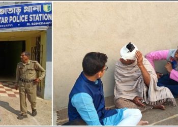 ভাতারে জল নিকাশি নিয়ে বিবাদের জেরে দুই প্রতিবেশীর সংঘর্ষে চড়ল রাজনৈতিক রঙ 