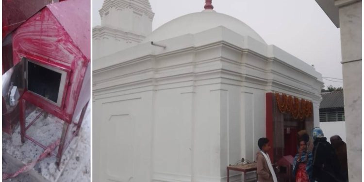ক্ষীরগ্রামে সতীপীঠ যোগাদ্যা মন্দিরের প্রণামী বাক্স ভেঙে দুঃসাহসিক চুরি