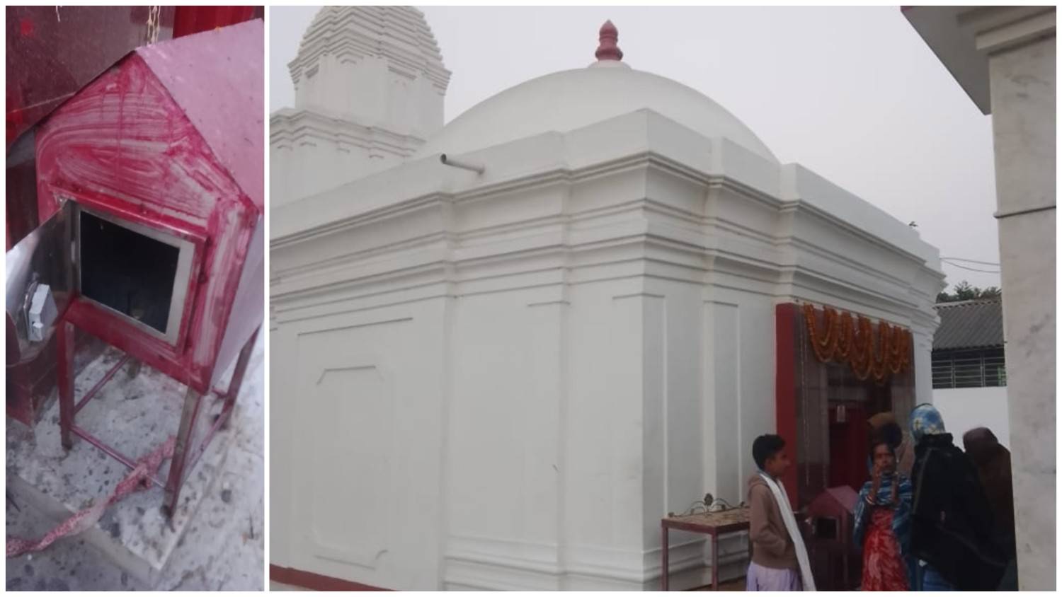 ক্ষীরগ্রামে সতীপীঠ যোগাদ্যা মন্দিরের প্রণামী বাক্স ভেঙে দুঃসাহসিক চুরি 