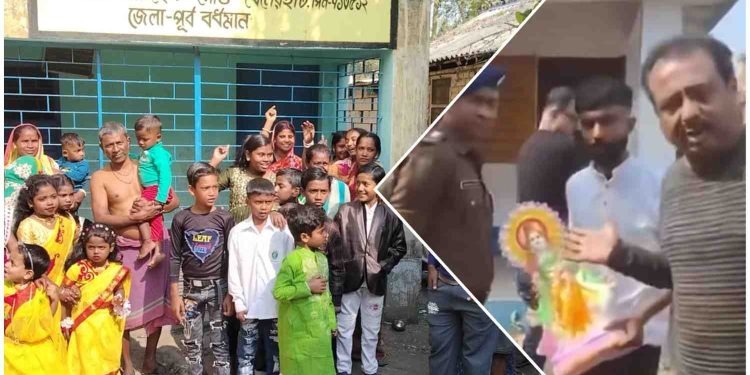সরস্বতী পূজোয় জেলায় জেলায় অশান্তির চিত্র তুলে ধরে বিজেপি বলছে : “মমতা ব্যানার্জির বাংলায় এখন সরস্বতী পূজাই যেন অপরাধ” 