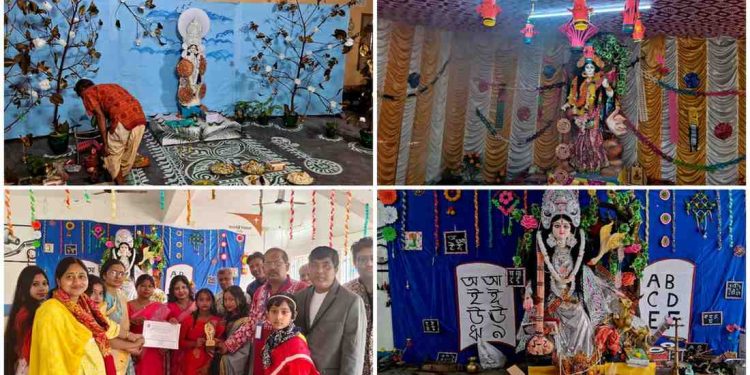 “পরিবেশ বান্ধব” সরস্বতী পুজোর আয়োজক ৫ স্কুলকে সম্মানিত করল বর্ধমানের পরিবেশপ্রেমী সংগঠন “মিলিত প্রয়াস” 