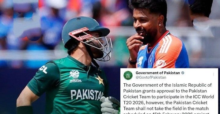বিশ্বকাপে অংশ নিলেও ভারতের সঙ্গে খেলবে না : জানিয়ে দিল পাকিস্তান সরকার