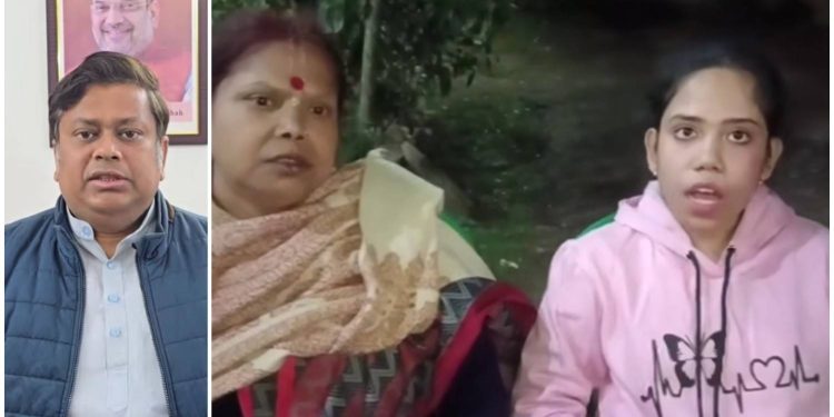 কপালে তিলক আর হাতে জপমালা থাকার অপরাধে মা- মেয়েকে মারধরের অভিযোগ শব্জি বিক্রেতার বিরুদ্ধে  ; আক্রান্তদের বক্তব্যের ভিডিও শেয়ার করে সুকান্ত মজুমদার বললেন : “মমতা ব্যানার্জির তোষণের রাজনীতির ফল” 