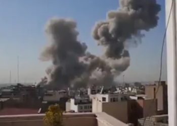 ইরানের রাজধানী তেহরানে হামলা চালালো ইসরায়েল 