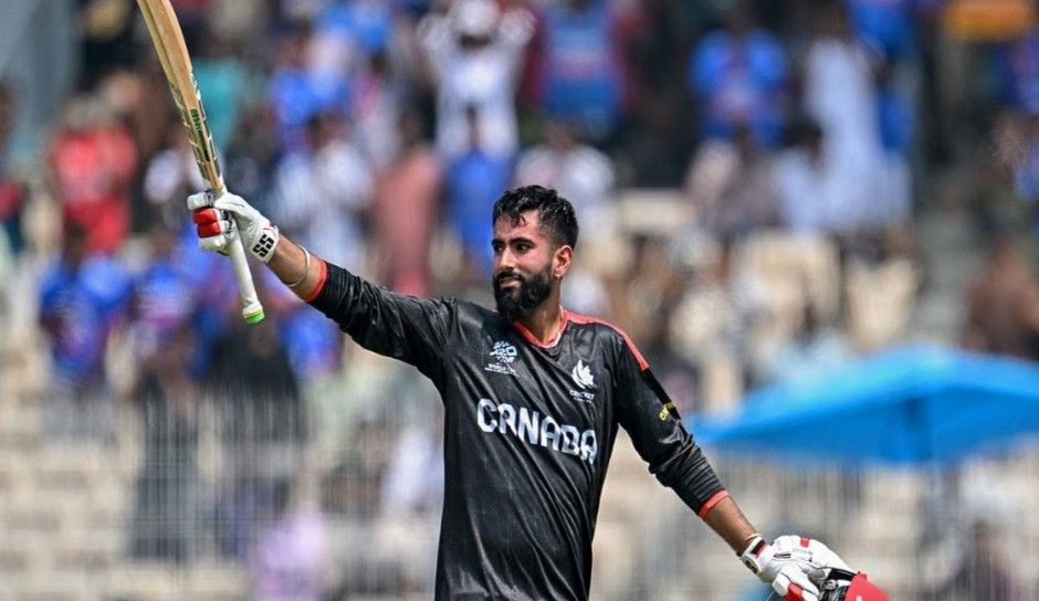 শক্তিশালী নিউজিল্যান্ডের বিপক্ষে  ভারতীয় বংশভূত কানাডিয়ান যুবরাজ সামরার রেকর্ড