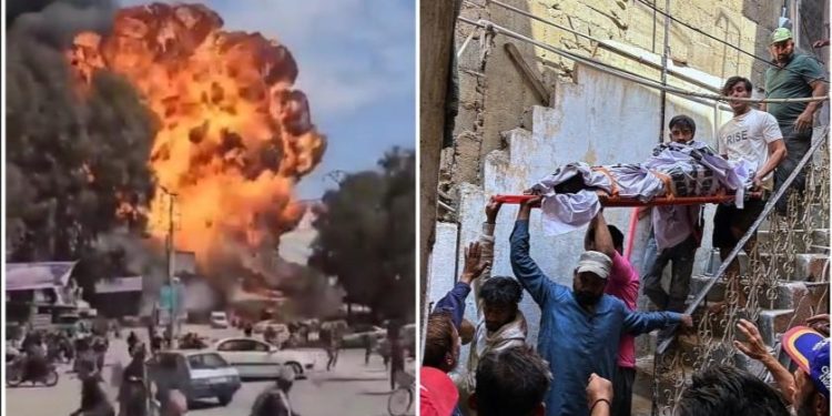 রমজানের প্রথম দিনে পাকিস্তানের করাচিতে ভয়াবহ বিস্ফোরণ, ১৬ জনের মৃত্যু, আহত অন্তত ১৪ 