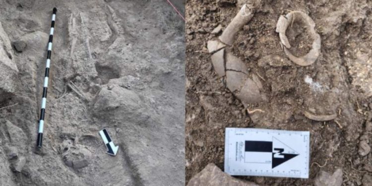 কর্ণাটকের বেল্লারি জেলার টেক্কালাকোটে খননের সময় প্রায় ৫০০০ বছরের মানব কঙ্কাল আবিষ্কার 