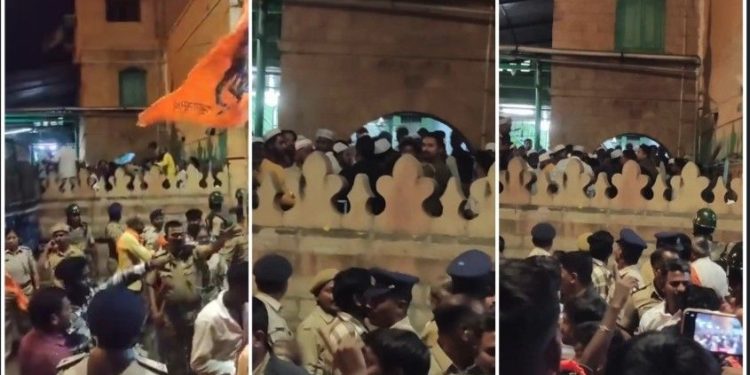 শিবাজি জয়ন্তীর শোভাযাত্রায় মসজিদ থেকে পাথর ছোঁড়ার পর সাম্প্রদায়িক উত্তেজনা কর্ণাটকের বাগালকোটে, ২৪ ফেব্রুয়ারি পর্যন্ত নিষেধাজ্ঞা জারি