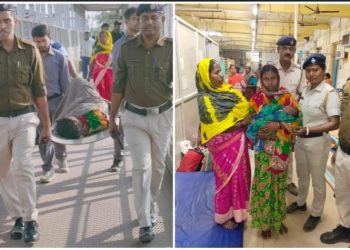 চলন্ত ট্রেনের মধ্যেই সন্তান প্রসব করা মুর্শিদাবাদের বধূর ত্রাতার ভূমিকায় কাটোয়া জিআরপি 