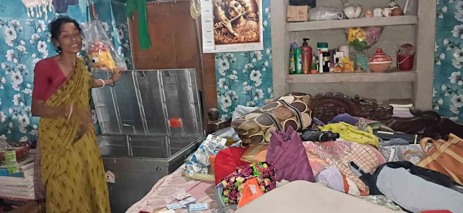 কেতুগ্রামে ভরদুপুরে শিক্ষিকার বাড়িতে দুঃসাহসিক চুরি