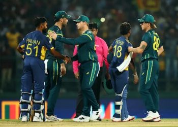 টি-২০ বিশ্বকাপ : অস্ট্রেলিয়াকে ৮ উইকেটে হারিয়েছে শ্রীলঙ্কা 