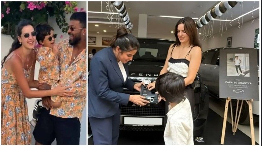 প্রাক্তন স্ত্রী’কে ৪ কোটি টাকার  গাড়ি উপহার দিলেন হার্দিক পান্ডিয়া 