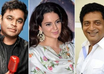 সাম্প্রদায়িক বক্তব্যের কারনে এআর রহমানের সমালোচনা করে বামপন্থী অভিনেতা প্রকাশ রাজের রোষানলে পড়লেন অভিনেত্রী  কঙ্গনা রানাউত 