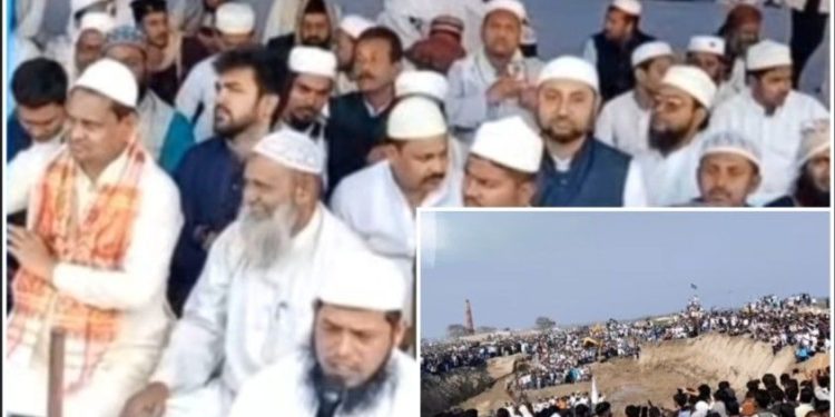 বেলডাঙায় মসজিদ নির্মানের কাজের সূচনা করেই তৃণমূলকে উৎখাতের ডাক দিলেন হুমায়ুন কবির 