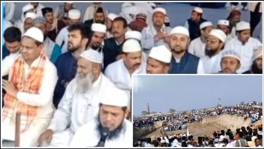 বেলডাঙায় মসজিদ নির্মানের কাজের সূচনা করেই তৃণমূলকে উৎখাতের ডাক দিলেন হুমায়ুন কবির 