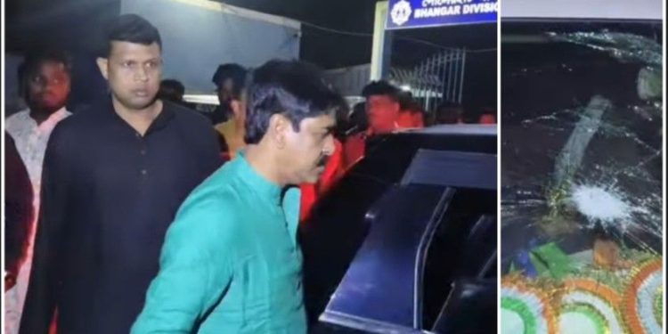 ক্যানিং পূর্বের তৃণমূল বিধায়ক শওকত মোল্লার কনভয় লক্ষ্য করে বোমাবাজি ও গুলি চালানোর অভিযোগ ; সংঘর্ষে আহত ৪