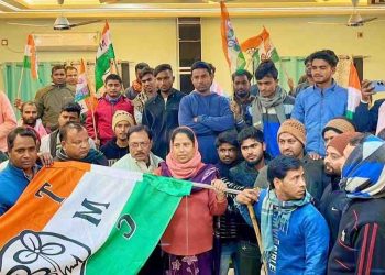 মালদার মোথাবাড়িতে কংগ্রেসে ভাঙন ধরাল তৃণমূল 