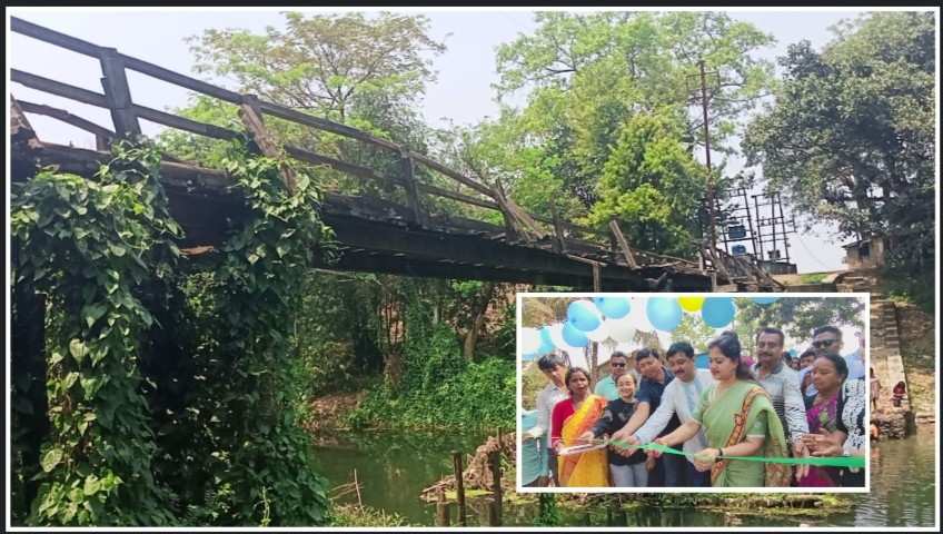 ভোটের আগে দিলালপুরবাসীর “দিল” খুশ রাখতে তড়িঘড়ি সেতু নির্মানের শিলান্যাস করে ফেললো “মরিয়া” তৃণমূল ! 