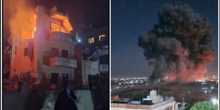 পূর্ব লেবাননে হামলা চালিয়ে ১০  হিজবুল্লাহ সন্ত্রাসী নিকেশ করল ইসরায়েল বিমান বাহিনী