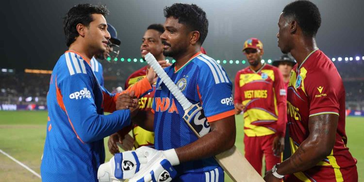 ওয়েস্ট ইন্ডিজের বিপক্ষে রেকর্ড ১৯৬ রান তাড়া করে জিতে সেমি ফাইনালে প্রবেশ করেছে ভারত 